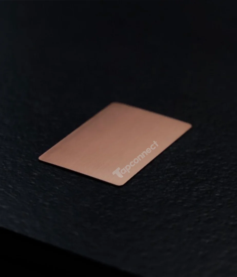 Rose Gold Card Front
